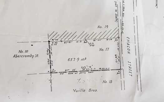 Plot at Port-of-Spain, Trinidad